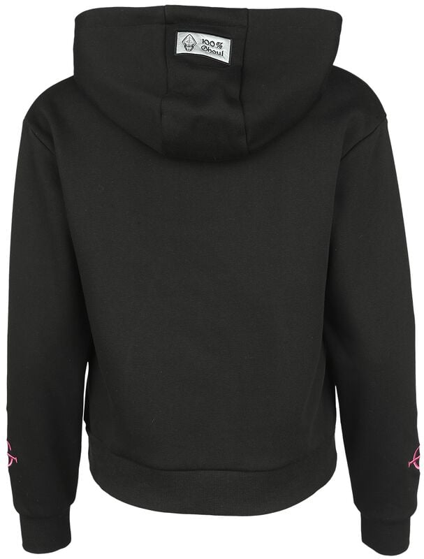 Gothicana By Emp "EMP Signature Collection" Hoodie Black-lilac By Ghost