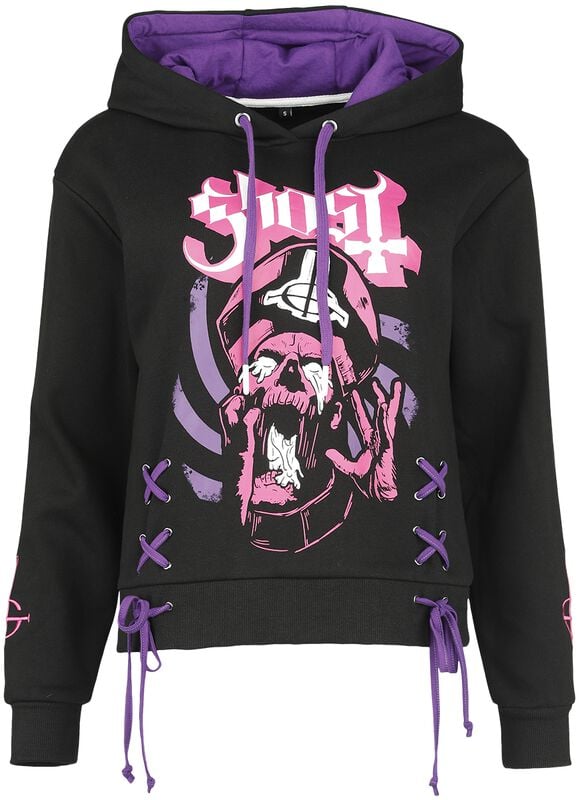 gothicana by emp "EMP Signature Collection" Hoodie black-lilac by Ghost