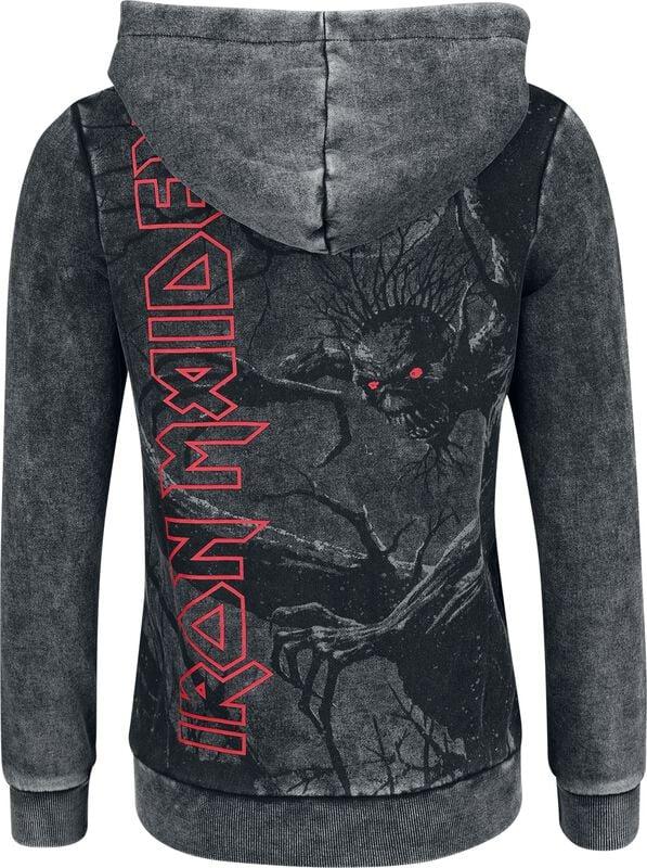Gothicana By Emp "EMP Signature Collection" Hoodie Jacket Grey By Iron Maiden