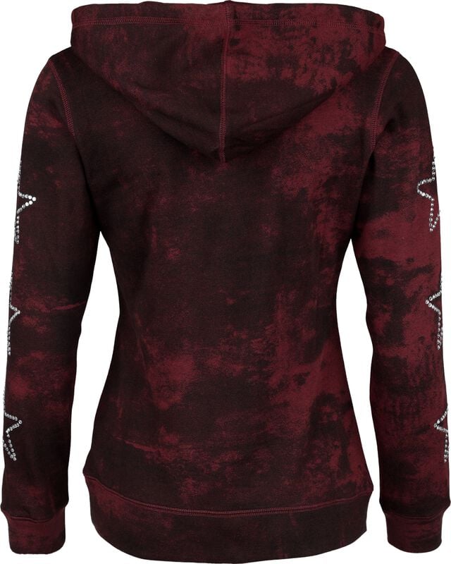 Gothicana By Emp "EMP Signature Collection" Hoodie Red-black By Five Finger Death Punch