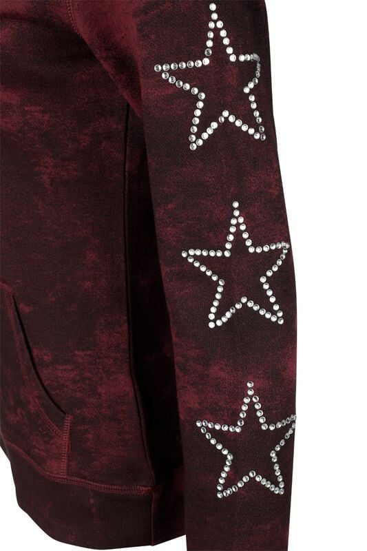 Gothicana By Emp "EMP Signature Collection" Hoodie Red-black By Five Finger Death Punch