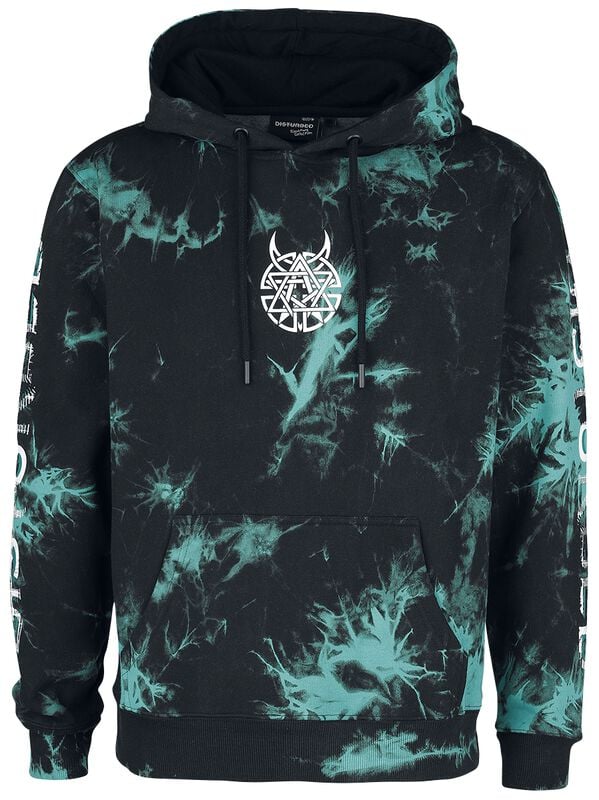 gothicana by emp "EMP Signature Collection" Hoodie turquoise-black by Disturbed