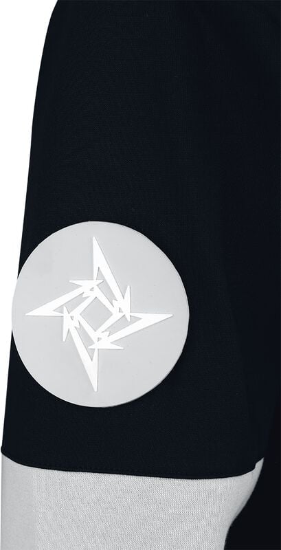 Gothicana By Emp "EMP Signature Collection" Hoodie White/black/grey By Metallica