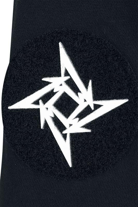 Gothicana By Emp "EMP Signature Collection" Hoodie White/black/grey By Metallica