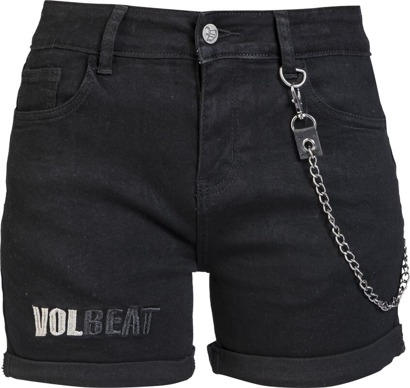 gothicana by emp "EMP Signature Collection" Hot Pants black by Volbeat