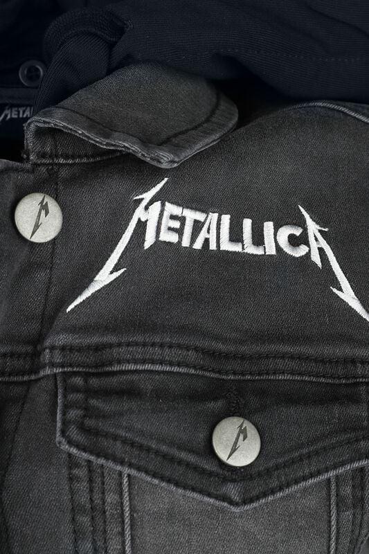 Gothicana By Emp "EMP Signature Collection" Jeans Jacket Black By Metallica