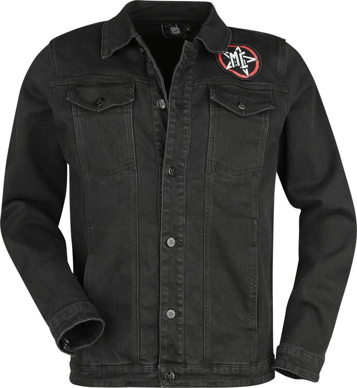 gothicana by emp "EMP Signature Collection" Jeans Jacket black by Mötley Crüe