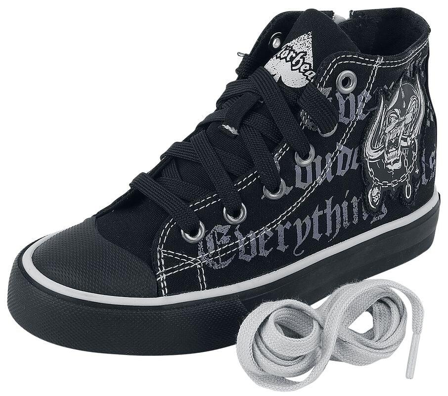 gothicana by emp "EMP Signature Collection" Kids' sneakers black by Motörhead