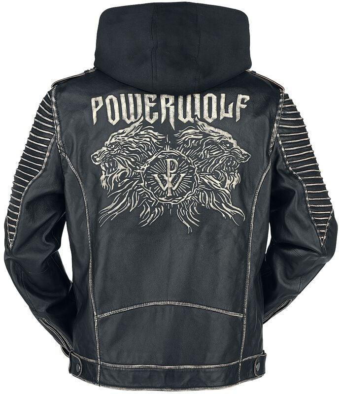 Gothicana By Emp "EMP Signature Collection" Leather Jacket Black By Powerwolf