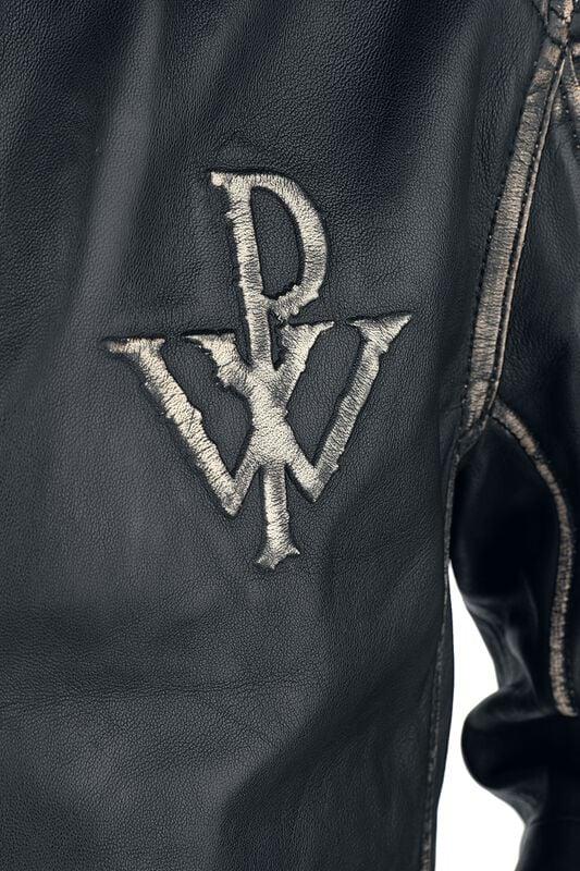 Gothicana By Emp "EMP Signature Collection" Leather Jacket Black By Powerwolf