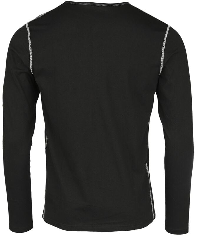 Gothicana By Emp "EMP Signature Collection" Long-sleeve Shirt Black By Iron Maiden