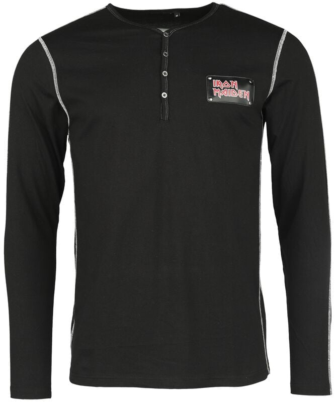 gothicana by emp "EMP Signature Collection" Long-sleeve Shirt black by Iron Maiden