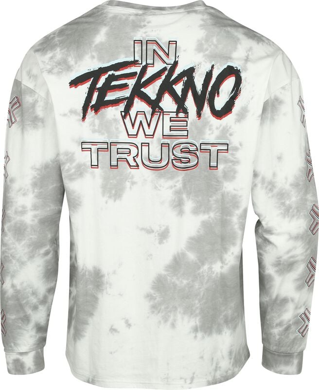 Gothicana By Emp "EMP Signature Collection - Oversize" Long-sleeve Shirt White-grey By Electric Callboy