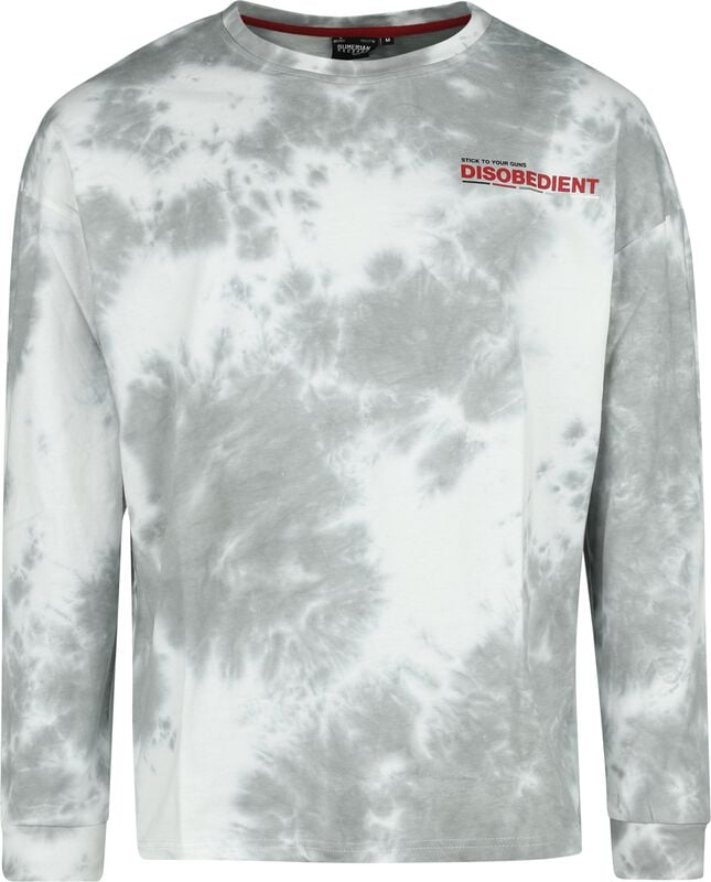 gothicana by emp "EMP Signature Collection - Oversize" Long-sleeve Shirt white-grey by Stick To Your Guns