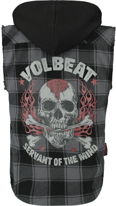 Gothicana By Emp "EMP Signature Collection" Short-sleeved Shirt Black-grey By Volbeat