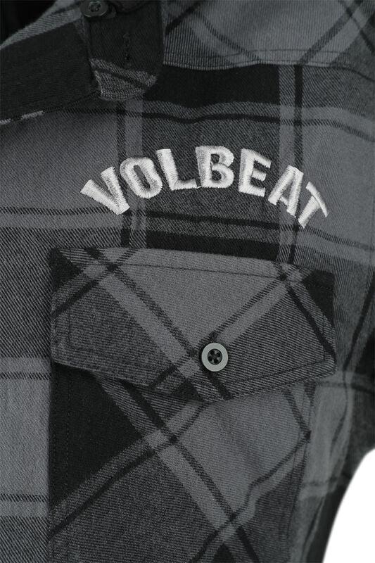 Gothicana By Emp "EMP Signature Collection" Short-sleeved Shirt Black-grey By Volbeat