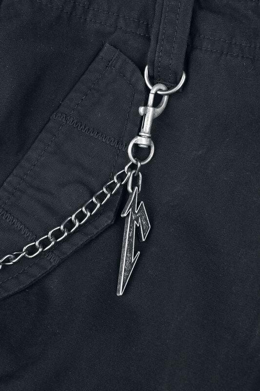 Gothicana By Emp "EMP Signature Collection" Shorts Black By Metallica