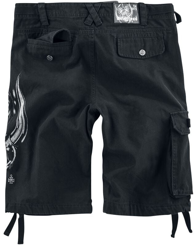 Gothicana By Emp "EMP Signature Collection" Shorts Black By Motörhead
