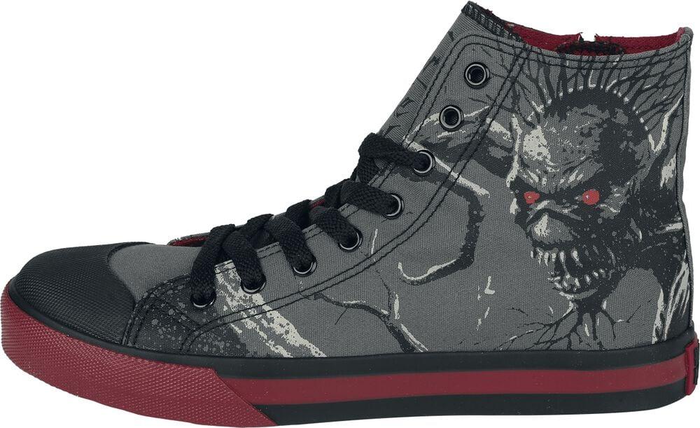 Gothicana By Emp "EMP Signature Collection" Sneakers High Multicolour By Iron Maiden