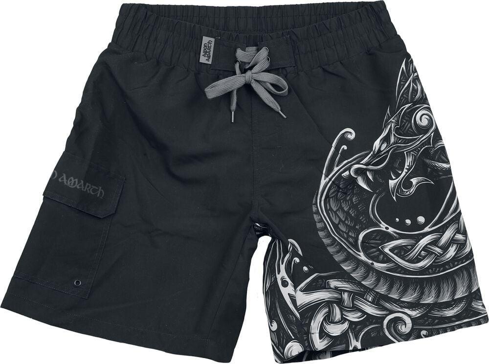 gothicana by emp "EMP Signature Collection" Swim Shorts black by Amon Amarth