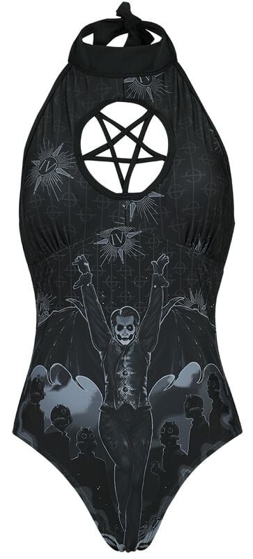 gothicana by emp "EMP Signature Collection" Swimsuit black by Ghost