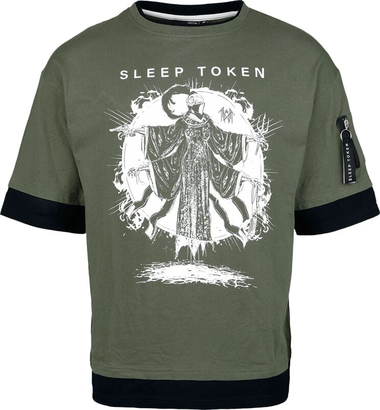 gothicana by emp "EMP Signature Collection" T-Shirt black/dark green by Sleep Token