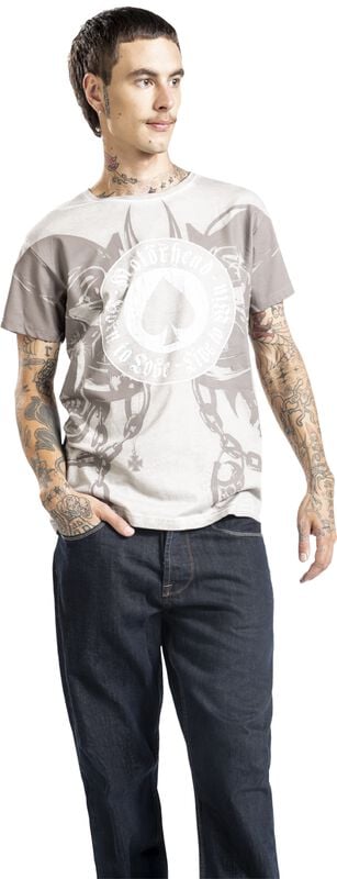 Gothicana By Emp "EMP Signature Collection" T-Shirt Taupe By Motörhead
