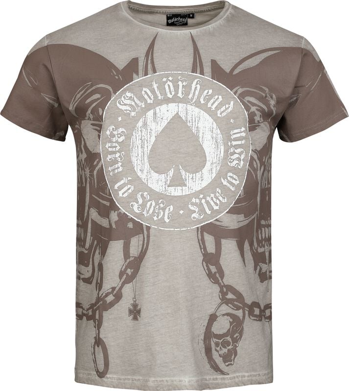 gothicana by emp "EMP Signature Collection" T-Shirt taupe by Motörhead