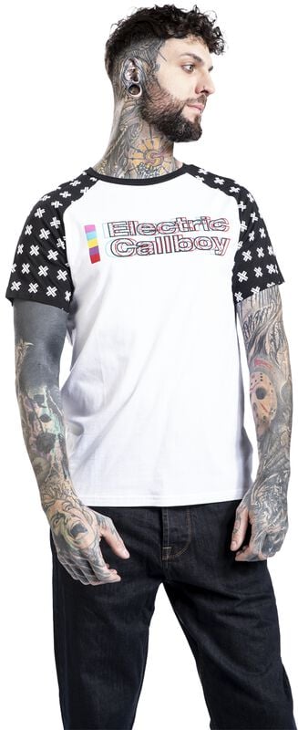 Gothicana By Emp "EMP Signature Collection" T-Shirt White-black By Electric Callboy