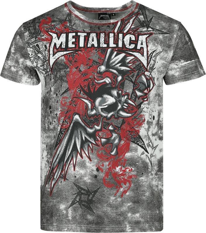 gothicana by emp "EMP Signature Collection" T-Shirt white-black by Metallica