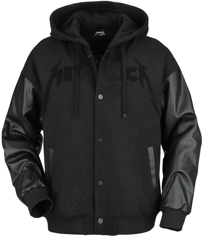 gothicana by emp "EMP Signature Collection" Varsity Jacket black by Metallica