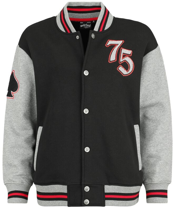 gothicana by emp "EMP Signature Collection" Varsity Jacket black/mottled grey by Motörhead