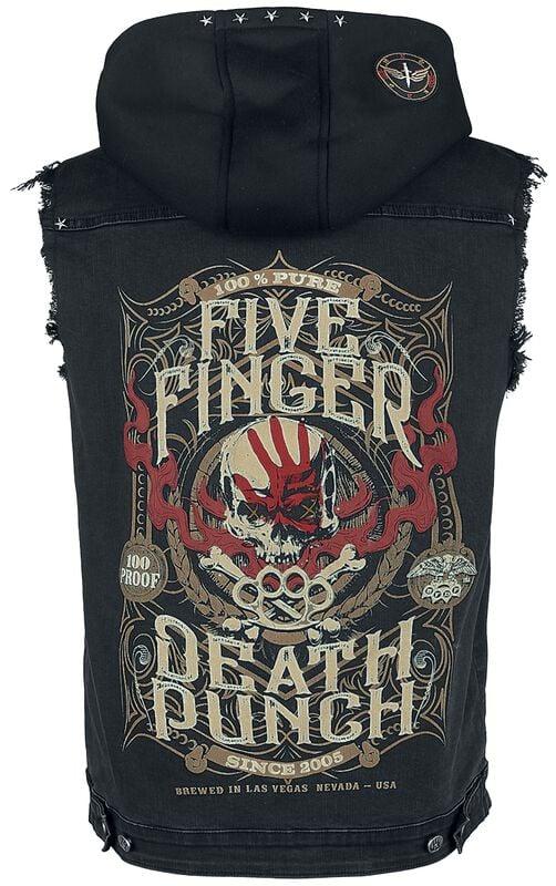 Gothicana By Emp "EMP Signature Collection" Vest Black By Five Finger Death Punch