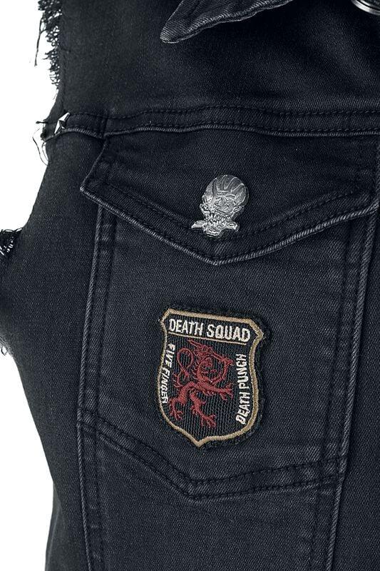 Gothicana By Emp "EMP Signature Collection" Vest Black By Five Finger Death Punch