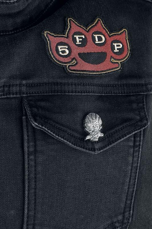 Gothicana By Emp "EMP Signature Collection" Vest Black By Five Finger Death Punch