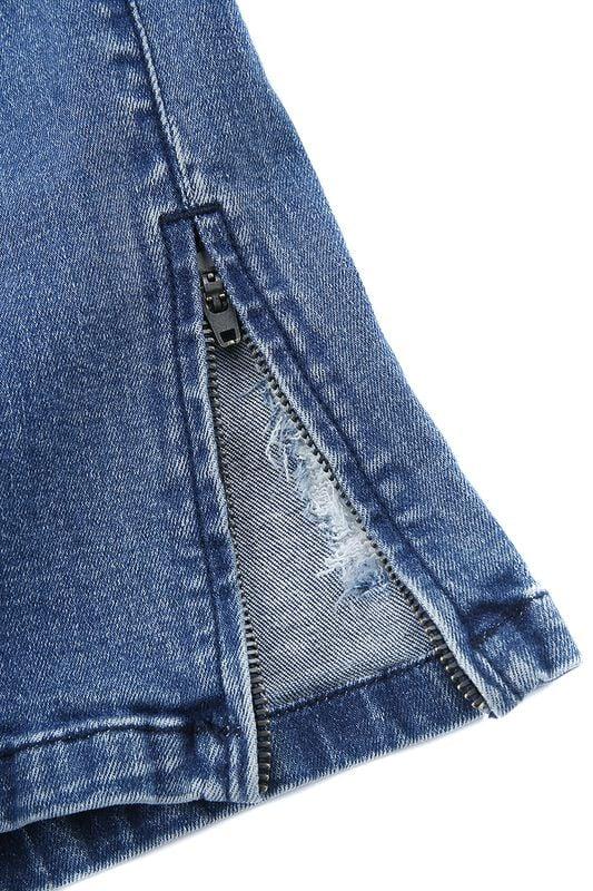 Gothicana By Emp "EMP Special Collection X Urban Classics Unisex Distressed Jeans" Jeans Blue By EMP Special Collection
