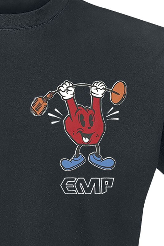 Gothicana By Emp "EMP Stage Collection T-Shirt" T-Shirt Black By EMP Stage Collection