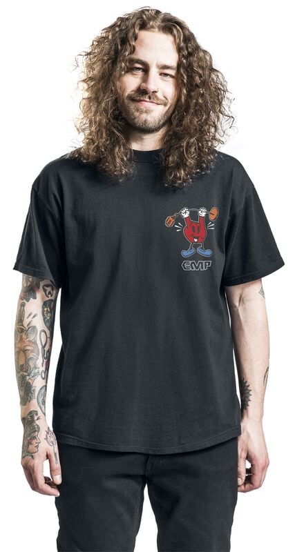 Gothicana By Emp "EMP Stage Collection T-Shirt" T-Shirt Black By EMP Stage Collection