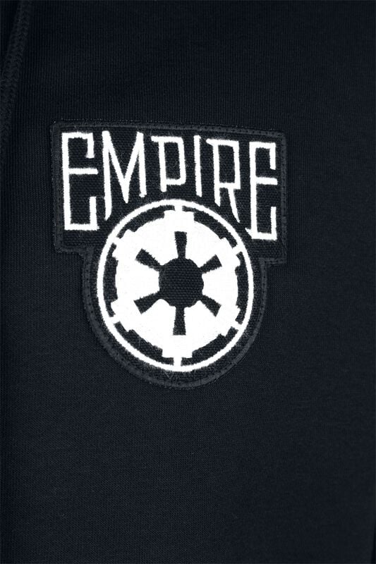 Gothicana By Emp "Empire" Hoodie Black-white By Star Wars