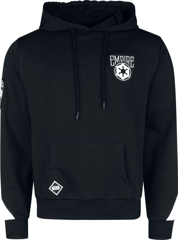 gothicana by emp "Empire" Hoodie black-white by Star Wars
