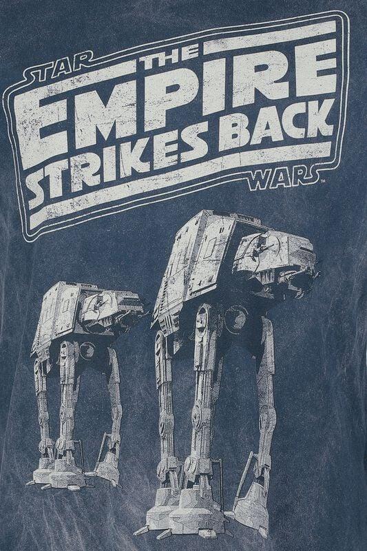 Gothicana By Emp "Empire Strikes Back" T-Shirt Blue By Star Wars