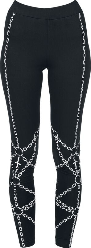 gothicana by emp "Enchained Leggings" Leggings black by Heartless