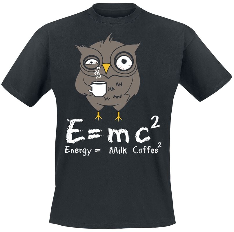 gothicana by emp "Energy Milk Coffee" T-Shirt black by Tierisch