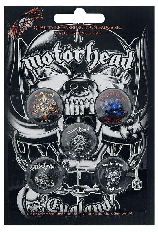 gothicana by emp "England" Badge multicolour by Motörhead