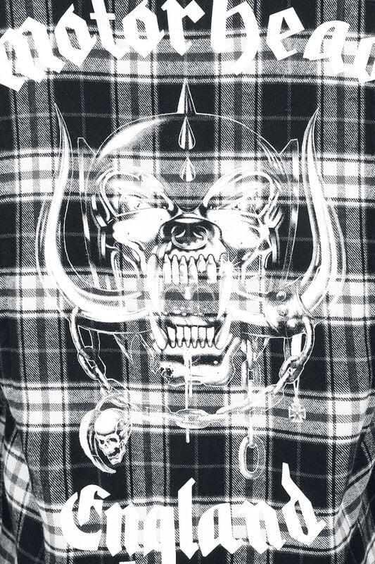 Gothicana By Emp "England" Longsleeve Black-white By Motörhead