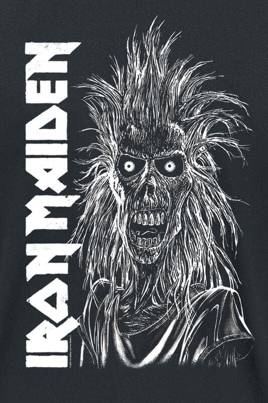 Gothicana By Emp "Eponymous Vertical Logo" T-Shirt Black By Iron Maiden