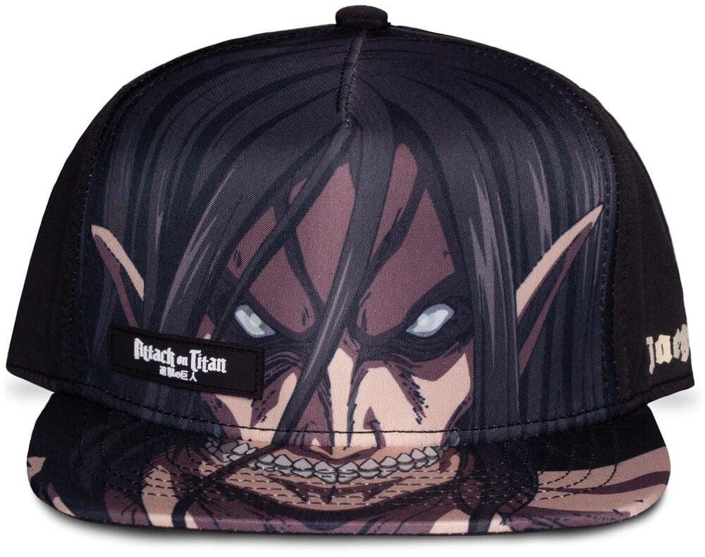 gothicana by emp "Eren Jaeger" Cap black by Attack On Titan