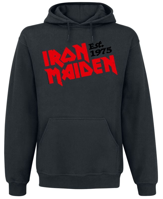 gothicana by emp "Est. 1975" Hoodie black by Iron Maiden