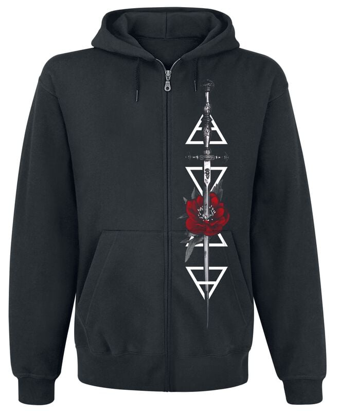 gothicana by emp "Eternal Love FB Zip Hoodie" Hoodie Jacket black by Blackcraft Cult
