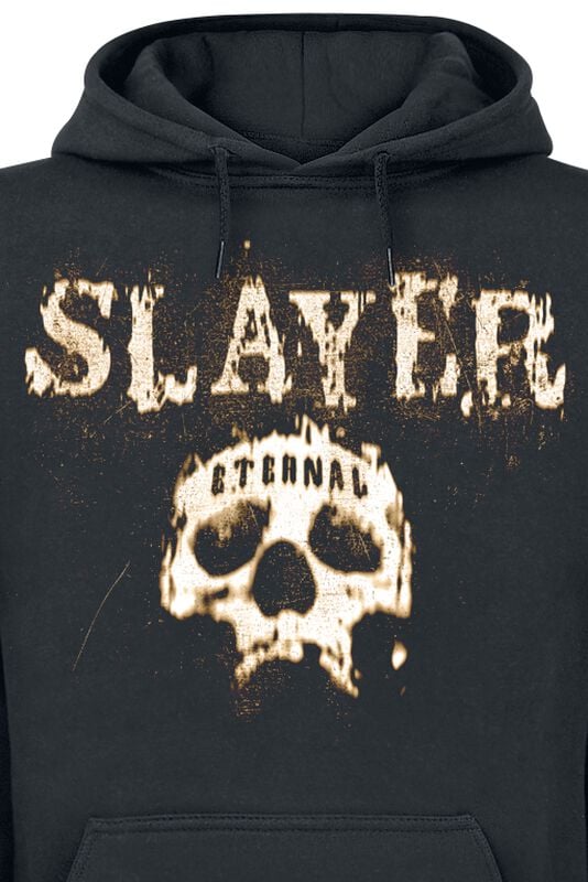Gothicana By Emp "Eternal Skull" Hoodie Black By Slayer